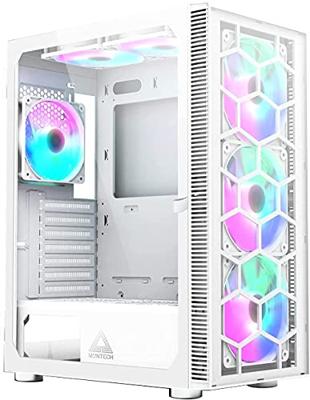 Montech X3 Glass Midi-Tower RGB Tempered Glass Wit Montech X3 Glass Midi-Tower RGB Tempered Glass Wit