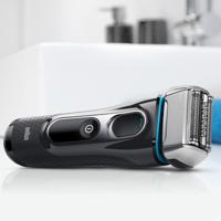 Braun Series 5 5140s Scheerapparaat met scheerblad Trimmer Zwart, Blauw - thumbnail