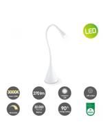 Home sweet home flex LED bureaulamp wit - thumbnail