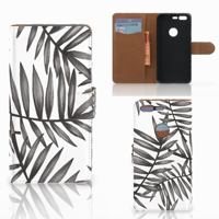 Google Pixel Hoesje Leaves Grey - thumbnail