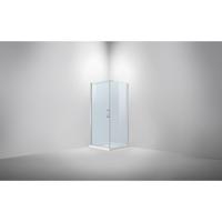 Douchecabine Hoek Van Rijn Products 90-92x90-92x200 cm Helder Glas incl stabilisatiestang Chroom - thumbnail
