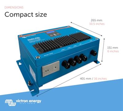 Victron Energy Skylla-IP65 Loodaccu-lader 12 V Laadstroom (max.) 70 A Victron Energy Skylla-IP65 Loodaccu-lader 12 V Laadstroom (max.) 70 A
