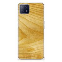 OPPO A53 5G | OPPO A73 5G | Bumper Hoesje | Licht Hout - thumbnail