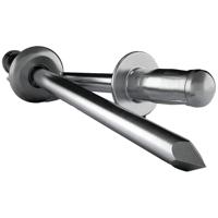 Gesipa Blindklinkmoer | klinknagelschacht d x l 11 x 20 mm M8 | aluminium | 25 stuks - 1464841 1464841 - thumbnail
