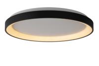 Lucide VIDAL - Plafonnière - Ø 48 cm - LED Dimb. - 1x38W 2700K - Zwart - thumbnail