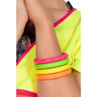 Set armbanden neon (4stks) - thumbnail