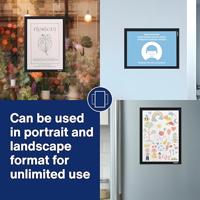 magnetoplan 1131912 Infoframe, zelfklevend DIN A4 - thumbnail