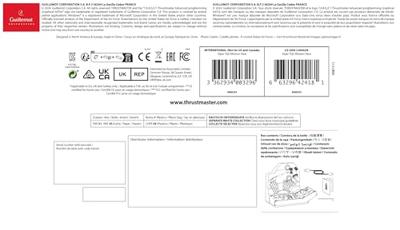 Thrustmaster VIPER TQS MISSION Vliegsimulator bedieningspaneel en gaspedaalsysteem PC Zwart