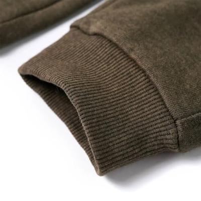 Kinderjoggingbroek 92 gemleerd kakikleurig Kinderjoggingbroek 92 gemleerd kakikleurig