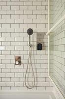 Douchekraan Inbouw Sapho Minimal Mengkraan Afbouwdeel 2-weg RVS Sapho - thumbnail