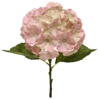 Hortensia kunstbloem 50cm rose - thumbnail