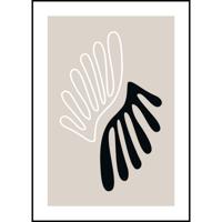 Wanddecoratie Leaf 50x70 - thumbnail