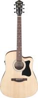 Ibanez V40CE Open Pore Natural elektrisch-akoestische westerngitaar - thumbnail