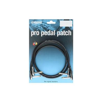 Klotz KPK0.9FF Unbalanced patch kabel voor pedalen 0.9 meter