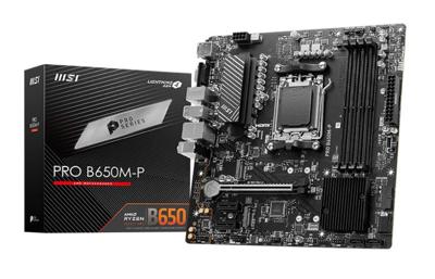 Micro Star International Computer PRO B650M-P Moederbord Socket AMD AM5 Vormfactor Micro-ATX Moederbord chipset AMD® B650