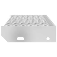 Traptrede rooster 60x24x7 cm gegalvaniseerd staal - thumbnail