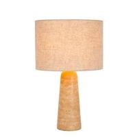 Lucide NIMUE - Tafellamp - Ø 30 cm - 1xE27 - Taupe - thumbnail