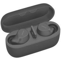 Jabra Evolve2 Buds True Wireless in-ear Bluetooth oordopjes met Active Noise Cancellation (ANC) en Jabra MultiSensor Voice-technologie - gecertificeerd voor apps voor virtuele vergaderingen - zwart - thumbnail