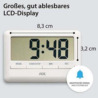 ADE - Kookwekker - Kookwekker digitaal 99min Wit