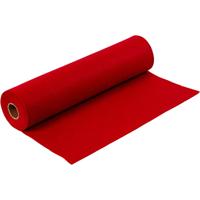 Creativ Company Hobbyvilt, b: 45 cm, dikte 1,5-2 mm, 180-200 gr, antiek rood, 5 m/ 1 rol - thumbnail