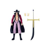 Anime Heroes Gelede Figuur - BANDAI - One Piece - Dracule Mihawk Hawkeye - 17 cm - thumbnail