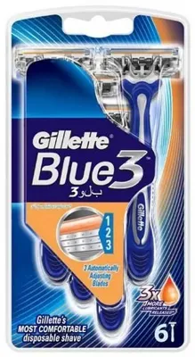 Gillette Gillette Blue 3 Wegwerpmesjes 6 st.