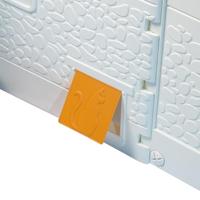 Dolu 3311 speelhuis wit/blauw/geel - thumbnail