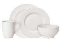 Villeroy & Boch Serviesset For Me - 16-delig / 4 personen - 4 bekers met oor, 4 dinerborden, 4 ontbijtborden en 4 French bowls - thumbnail