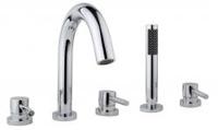 Caral 5-gats Badrandkraan Chroom Compleet - thumbnail