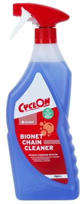 Cyclon bionet reiniger/ketting ontvetter spray 750ml