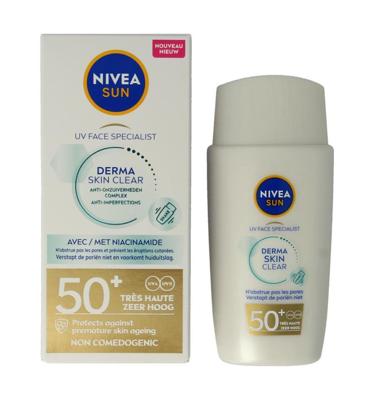 Nivea Sun Derma Skin Clear Fluid SPF50+