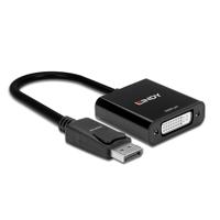 Adapter DisplayPort naar DVI LINDY 41734 Zwart - thumbnail