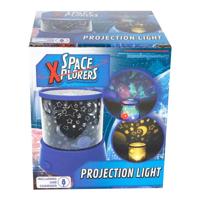 Space Xplorers ruimte projectorlamp 12cm - thumbnail