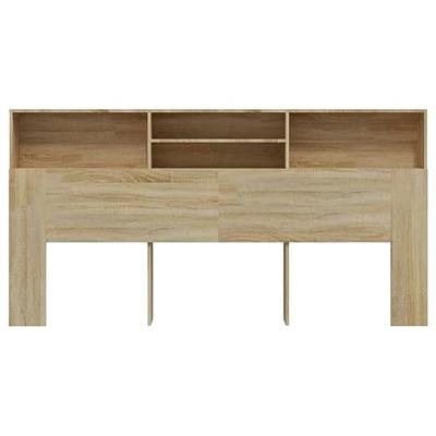 Hoofdbordkast 200x19x103,5 cm sonoma eikenkleurig Hoofdbordkast 200x19x103,5 cm sonoma eikenkleurig