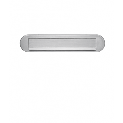 Artitec Brievenbus Briefplaat ORION ovaal rvs mat Artitec Brievenbus Briefplaat ORION ovaal rvs mat