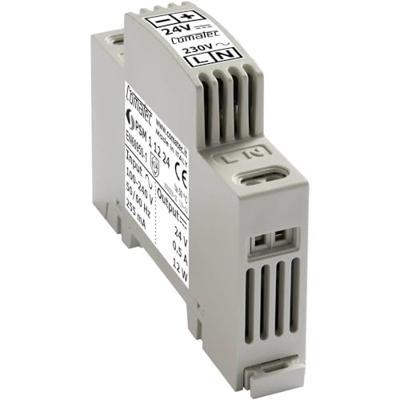 Comatec PSM1/12.24 DIN-rail netvoeding 24 V/DC 0.5 A 12 W Inhoud 1 stuk(s) Comatec PSM1/12.24 DIN-rail netvoeding 24 V/DC 0.5 A 12 W Inhoud 1 stuk(s)