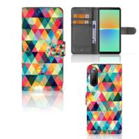 Sony Xperia 10 IV | Telefoon Hoesje | Geruit - thumbnail