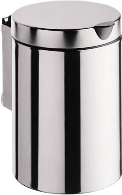 Emco System 2 afvalemmer rond edelstaal 355300100