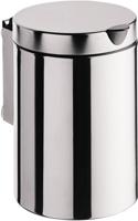 Emco System 2 afvalemmer rond edelstaal 355300100 - thumbnail