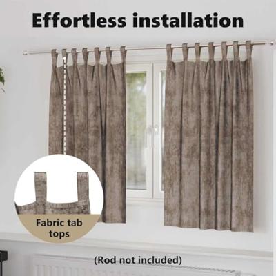 VidaXL Velvet gordijnen 2 pcs cappuccino 140 x 140 cm fluweel VidaXL Velvet gordijnen 2 pcs cappuccino 140 x 140 cm fluweel