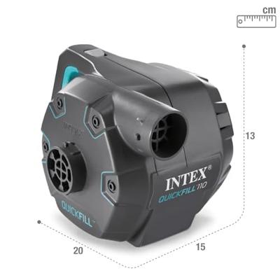 Intex elektrische opblaaspomp met slang 230v