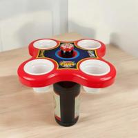 Toi-Toys Gezelschapsspel pong hero met 4 ballen en 4 bekers - thumbnail