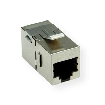VALUE RJ-45 koppelstuk, Keystone, afgeschermd, Cat.6A (Classe EA) VALUE RJ-45 koppelstuk, Keystone, afgeschermd, Cat.6A (Classe EA)