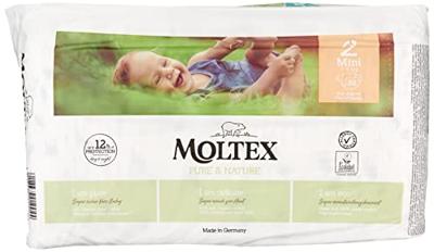 Moltex Pure & nature babyluiers mini 38 Stuks