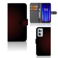 OnePlus Nord CE 2 | Telefoon Hoesje | Geruit Rood - thumbnail