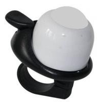 Cycle Tech fietsbel Decibel 43 mm wit - thumbnail