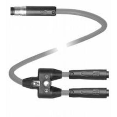 Pepperl+Fuchs 70124923 Sensor/actuator verdeler en adapter Aantal polen (sensoren): 3, 3 0.3 m 1 stuk(s)