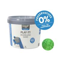 Creall play it speelzand groen, 750gr. - thumbnail
