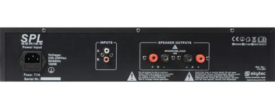 Skytec SPL 300 Versterker 2x 150W
