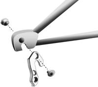 Union derailleurpad gh-258 stevens, corratec - thumbnail